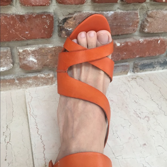 Luxury rebel orange size 10 perfect leather - Picture 8 of 8